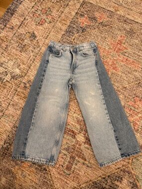 girls wide leg jeans
